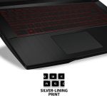 ⁦MSI لابتوب العاب GF63 رفيع 9RCX -615 15.6 انش، انتل كور i5-9300H، انفيديا جي تي اكس 1050Ti، 8GB، ذاكرة مستديمة SSD 512GB، ويندوز 10⁩ - الصورة ⁦6⁩