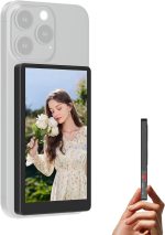 MAGEX Phone Vlog Selfie Monitor Screen, 4" Wireless Magnetic Selfie Screen for iPhone Android Back Camera Monitor for 4K Recording Selfie Vlog Live Stream TikTok, WiFi Uninterrupted