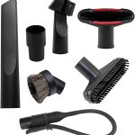 ميكنج تيك ملحقات مكنسة كهربائية بديلة مقاس 1/4 انش (32 ملم) مجموعة تنظيف وفوهة وفرشاة واداة شق للخرطوم القياسي (7 عبوات)