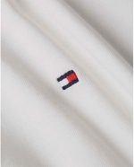 ⁦تومي هيليفيغر بلايز محبوكة جديدة بقصة ضيقة وقبة V واكمام قصيرة للنساء⁩ - الصورة ⁦3⁩
