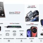 جوال S118 برو 5G متين 6.6 انش FHD 120Hz RAM 8GB روم 512GB بطارية 10800mAh اندرويد 14 مع تقنية ان اف سي من شاندوليك (اسود)