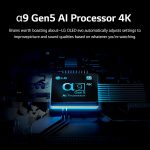 ⁦LG تلفزيون ذكي 55 بوصة فئة اوليد اوبجيت من سلسلة بوسي 55LX1QPUA.AUS، 2022 - تلفزيون 4K يعمل بالذكاء الاصطناعي، اليكسا مدمج، اصدار عالمي اسود⁩ - الصورة ⁦4⁩