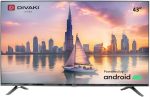 تلفزيون ذكي 43 بوصة LED FHD من ديفاكي يعمل بنظام اندرويد ونتفليكس ويوتيوب وبرايم فيديو وHDMI وUSB 43CS661V