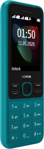 ⁦150 Dual SIM, 2.4" Display, Cyan 4G Mobile phone Device, TA-1235 DS, 2024 Model⁩ - الصورة ⁦4⁩