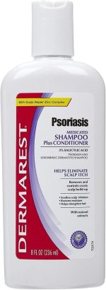 ⁦ديرماريست شامبو بالصدفية الطبية بالبلسم - 8 اونصة ديرماريست Psoriasis Medicated Shampoo بالإضافة إلى بلسم S Unit NA⁩ - الصورة ⁦2⁩