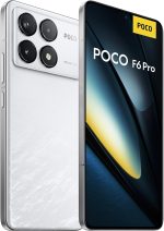 ⁦شاومي بوكو F6 برو 5G (512GB + 12GB) النسخة العالمية غير مقفلة 6.66 انش 120Hz 50MP كاميرا ثلاثية (لتموبيل مينت تيلو وجلوبال) (ابيض)⁩ - الصورة ⁦2⁩