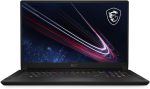 MSI لابتوب العاب GS76 ستيلث: شاشة 17.3 انش 300Hz FHD 1080p، انتل كور i7-11800H، انفيديا جيفورس RTX 3080، 32GB، 1TB SSD، ثاندربولت 4، واي فاي 6، ويندوز 10، اسود (11UH-029)
