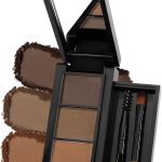 ابولي بودرة حواجب بـ3 الوان مقاومة للماء تدوم طويلا مع مراة وفرشاة حواجب وكونتور