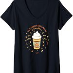 مارفيل تي شيرت نسائي برقبة على شكل حرف V سبايدر مان يقطين سبايس سينس