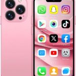 هاتف ذكي صغير XS18 بشبكة الجيل الثالث 3.0 وشاشة لمس مزدوجة الشريحة وذاكرة رام 2 جيجابايت وذاكرة تخزين 16 جيجابايت وجيب رفيع للغاية (بينك)