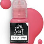 صبغة شفاه احترافية من تينا ديفيز - مكياج شفاه دائم - الوان شفاء حقيقية - ثبات عالي - زهري مثالي، 1/2 اونصة