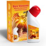 لوشن علاجي لالام عظام النحل من بي فينوم - كريم لعلاج الام المفاصل وسم النحل النيوزيلندي لتخفيف الام المفاصل والرقبة والخصر والساق