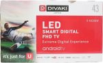⁦تلفزيون ذكي 43 بوصة LED FHD من ديفاكي يعمل بنظام اندرويد ونتفليكس ويوتيوب وبرايم فيديو وHDMI وUSB 43CS661V⁩ - الصورة ⁦6⁩