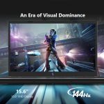 ⁦ايسر لابتوب العاب نيترو في بمعالج AMD رايزن 5 7535HS سداسي النواة وبطاقة رسومات انفيديا جيفورس RTX 4050 وشاشة 15.6 انش FHD IPS 144Hz وDDR5 8GB وSSD 512GB وواي فاي 6 وكيبورد باضاءة خلفية ANV15-41-R5N6⁩ - الصورة ⁦4⁩