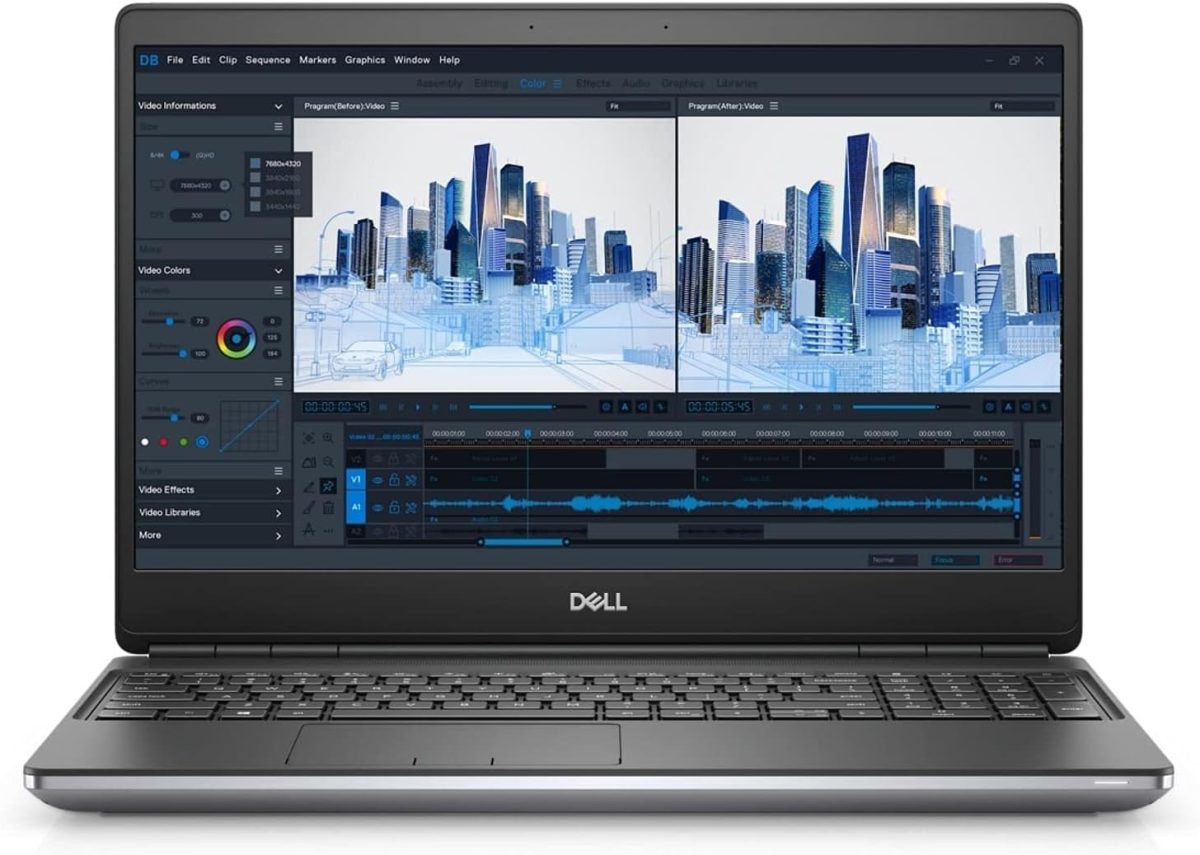 ⁦ديل لابتوب بريسيجن 7560 وورك ستيشن | 15.6 انش 1920x1080 FHD | كور i9-11500H - قرص صلب 512GB SSD - 64GB RAM - انفيديا RTX A2000 | 6 كور @ 4.6GHz - 4GB GDDR6 ويندوز 11 برو (مجدد)⁩ - الصورة ⁦6⁩