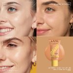 ⁦NYX Professional Makeup Buttermelt Glaze Soft Glow Skin Tint + SPF/FPS 30, Foundation, 12h Wear, Vanilla Bean Butta⁩ - الصورة ⁦7⁩