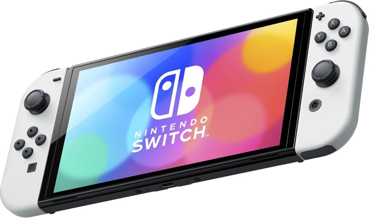 ⁦Asefuoirk Console – Modello OLED Bianco - schermo OLED 7" - 64GB⁩ - الصورة ⁦4⁩