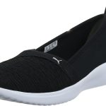 بوما حذاء رياضي للنساء من اديلينا، اسود وفضي، مقاس 42 EU