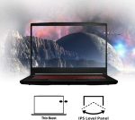 ⁦MSI لابتوب العاب GF63 رفيع 9RCX -615 15.6 انش، انتل كور i5-9300H، انفيديا جي تي اكس 1050Ti، 8GB، ذاكرة مستديمة SSD 512GB، ويندوز 10⁩ - الصورة ⁦8⁩