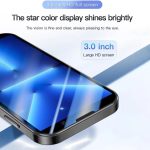 SOYES XS18 3G mini smartphone, 3-inch touchscreen, dual SIM 2GB RAM 16GB ROM, 1000mAh, 0.3 MP + 2 MP camera, Android 8.1 ultra slim phone (BLACK)