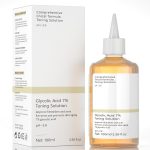 تونر حمض الجليكوليك: حمض الجليكوليك 7% لتقشير البشرة وعيوب البشرة وإزالة حب الشباب مناسب للبشرة الدهنية المختلطة