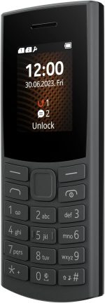 ⁦105 شبكة الجيل الرابع 4G بشريحتين اتصال، لون رصاصي ان 0 كيه ال ايه⁩ - الصورة ⁦3⁩