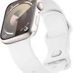 سوار رياضي متوافق مع سوار ساعة ابل 41 ملم 45 ملم 49 ملم 40 ملم 44 ملم 38 ملم 42 ملم، سوار معصم بديل من السيليكون الناعم متوافق مع ساعة ابل الترا 2/الترا اس اي/اس اي 2 اي ووتش سلسلة 9 8 7 6