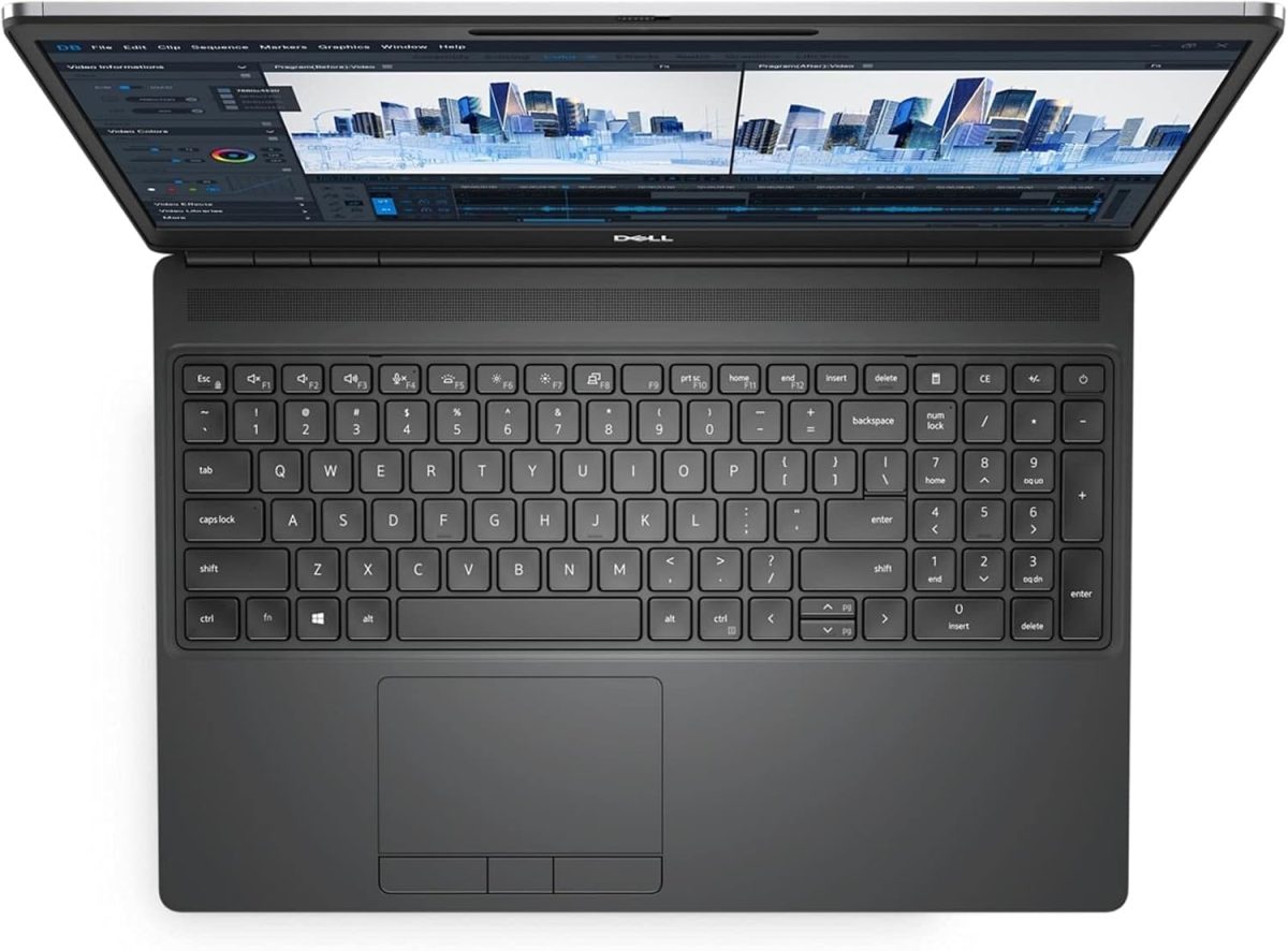⁦ديل لابتوب بريسيجن 7560 وورك ستيشن | 15.6 انش 1920x1080 FHD | كور i9-11500H - قرص صلب 512GB SSD - 64GB RAM - انفيديا RTX A2000 | 6 كور @ 4.6GHz - 4GB GDDR6 ويندوز 11 برو (مجدد)⁩ - الصورة ⁦5⁩