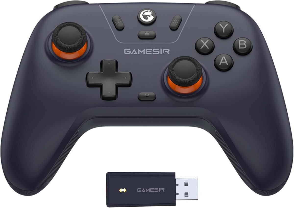 GameSir Nova Lite 2.4g Wireless Controller for Windows PC, iPhone, Android, Switch & Steam Deck, Bluetooth Controller Gamepad with Hall Effect Trigger,Turbo,Rumble Vibration (Nova Lite Purple)