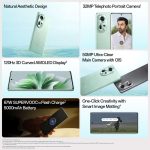 ⁦Oppo Reno 11 5G (Wave Green,128 GB) (8 GB RAM)⁩ - الصورة ⁦6⁩