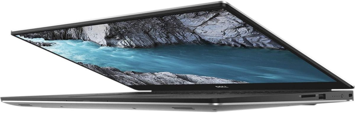 ⁦ديل لابتوب اكس بي اس 7590 15.6 انش 4K UHD - معالج انتل كور i7-9750H الجيل التاسع حتى 4.50 GHz، ذاكرة DDR4 32GB، وسيط تخزين ذو حالة ثابتة 2TB، بطاقة رسومات انفيديا جيفورس GTX 1650، ويندوز 10 برو، فضي⁩ - الصورة ⁦5⁩
