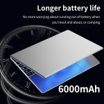 ⁦لابتوب العاب 15.6 انش FHD من نيوبيهير، انتل N95، SSD 512GB، ذاكرة RAM DDR4 16GB، بطارية 6000mAh، كيبورد باضاءة خلفية، فتح بصمة الاصبع، لابتوب ويندوز 11 للعمل والترفيه⁩ - الصورة ⁦5⁩