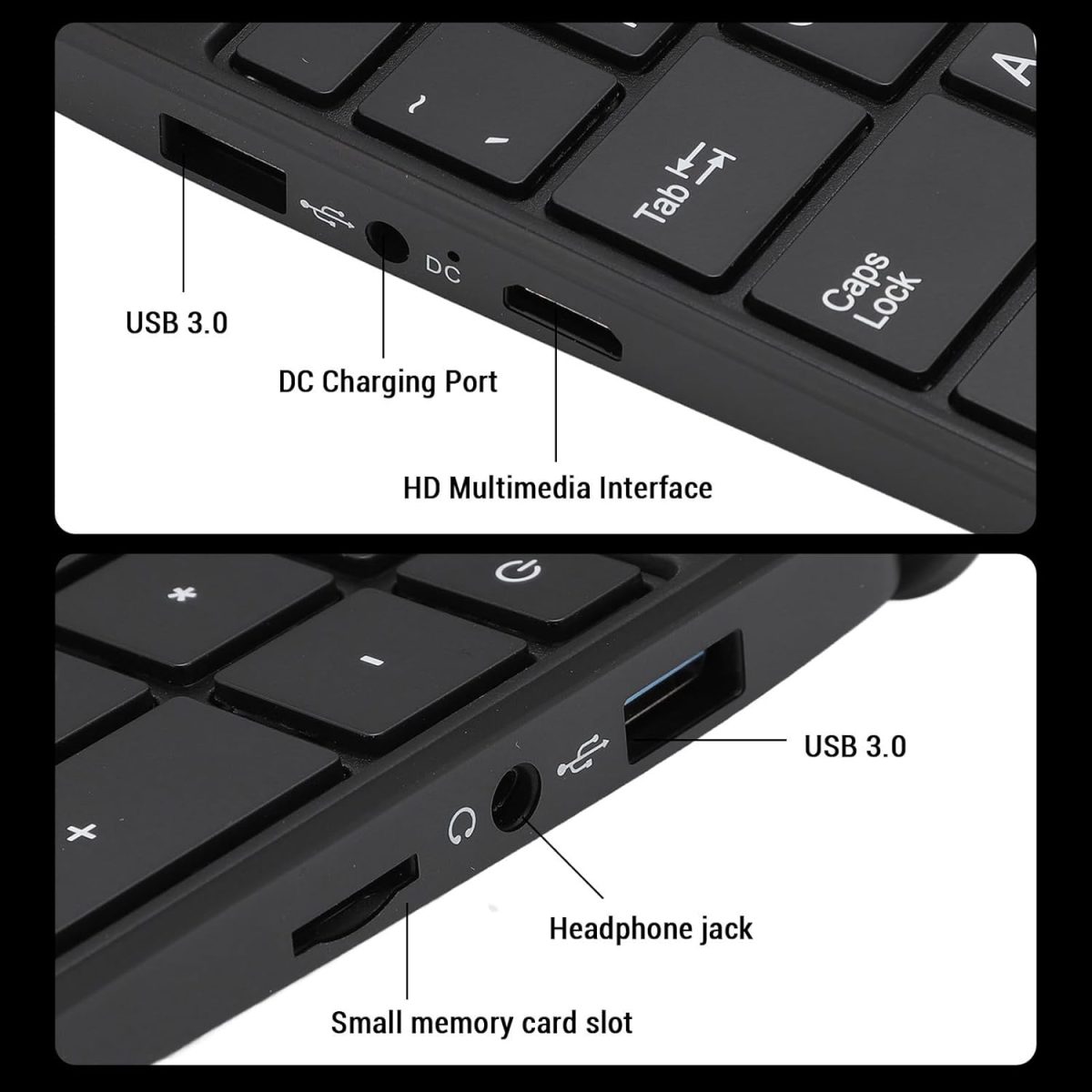 ⁦بلايستي لابتوب 15.6 انش، شاشة 1920x1080، وحدة معالجة مركزية N5095A، 8GB DDR4، 1TB SSD، الالعاب، فتح بصمة الاصبع⁩ - الصورة ⁦2⁩