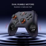 ⁦GameSir Nova Lite 2.4g Wireless Controller for Windows PC, iPhone, Android, Switch & Steam Deck, Bluetooth Controller Gamepad with Hall Effect Trigger,Turbo,Rumble Vibration (Nova Lite Purple)⁩ - الصورة ⁦4⁩
