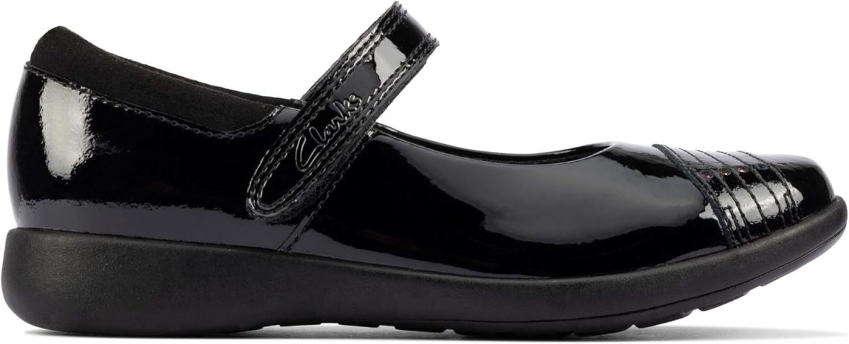 ⁦حذاء باليه مسطح للبنات من Clarks Etch Beam K⁩ - الصورة ⁦2⁩