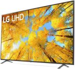 ⁦LG تلفزيون ذكي UQ7590 86 بوصة الترا اتش دي 86UQ7590PUD، 2022 - يعمل بالذكاء الاصطناعي 4 كيه، اليكسا مدمج، رمادي⁩ - الصورة ⁦2⁩