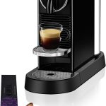 ماكينة تحضير القهوة سيتيز D113 من نسبريسو 'ضمان المصنع لمدة عام واحد'، بلون اسود
