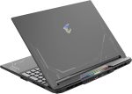 ⁦جيجابايت اوروس 15X: 15.6 انش 16:9 اطار رفيع QHD 2560x1440 165Hz انفيديا جيفورس RTX 4070 GPU 8GB GDDR6، انتل كور i9-13980HX، 16GB DDR5 RAM، 1TB SSD، ويندوز 11 هوم (AORUS 15X ASF-D3US754SH)، اسود⁩ - الصورة ⁦6⁩