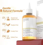 ⁦تونر حمض الجليكوليك: حمض الجليكوليك 7% لتقشير البشرة وعيوب البشرة وإزالة حب الشباب مناسب للبشرة الدهنية المختلطة⁩ - الصورة ⁦4⁩