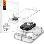 سبايجن واقي شاشة اي زد فيت من ايليت شيلد [عبوتان] لساعة ابل سلسلة 10 (42 ملم) غشاء مرن مع مجموعة تركيب محاذاة تلقائية - عبوة من قطعتين