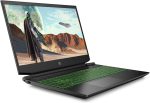 ⁦HP لابتوب العاب 15-DK1056WM بشاشة FHD 15.6 انش وذاكرة RAM 8GB وSSD 256GB ومعالج انتل كور i5-10300H وانفيديا جيفورس GTX 1650 سعة 4GB وويندوز 10 وكيبورد انجليزي اسود من بافيليون (ضمان لمدة عام)⁩ - الصورة ⁦2⁩