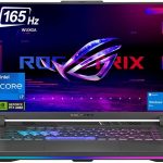 اسس لابتوب روج ستريكس G16 للالعاب، 16 انش WUXGA 165Hz، جيفورس RTX 4060 140 واط، الجيل 13 انتل 14-كور i7-13650HX، 16GB DDR5، 2TB PCIe SSD، ثاندربولت 4، 4 مناطق RGB، HDMI، RJ45، واي فاي 6E، ويندوز 11