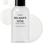 جوميسو سنيل موسين 95% + ببتيد ايسنس 4.73 اونصة سائلة/140 مل | سيروم مرطب مع حلزون، مرطب للوجه للبشرة الجافة، ترطيب يومي عميق، العناية بالبشرة الكورية