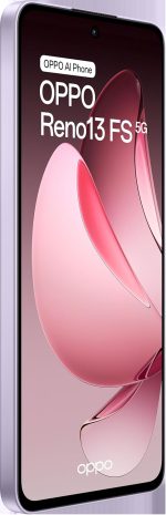 ⁦اوبو جوال رينو 13 اف اس ثنائي شرائح الاتصال بذاكرة روم 512GB وذاكرة RAM 12GB (جي اس ام فقط | بدون سي دي ام ايه) هاتف ذكي 5G مفتوح من المصنع (ارجواني بلوم) - اصدار عالمي⁩ - الصورة ⁦2⁩