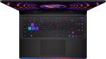 ⁦MSI لابتوب العاب رايدر GE68HX 16 انش FHD (1920×1200) 144Hz ومعالج انتل كور i9-13950HX 24 نواة جيل 13 حتى 5.50GHz وRAM DDR5 32GB وSSD NVMe 1TB وبطاقة جيفورس RTX 4060 8GB GDDR6 وويندوز 11 هوم⁩ - الصورة ⁦3⁩