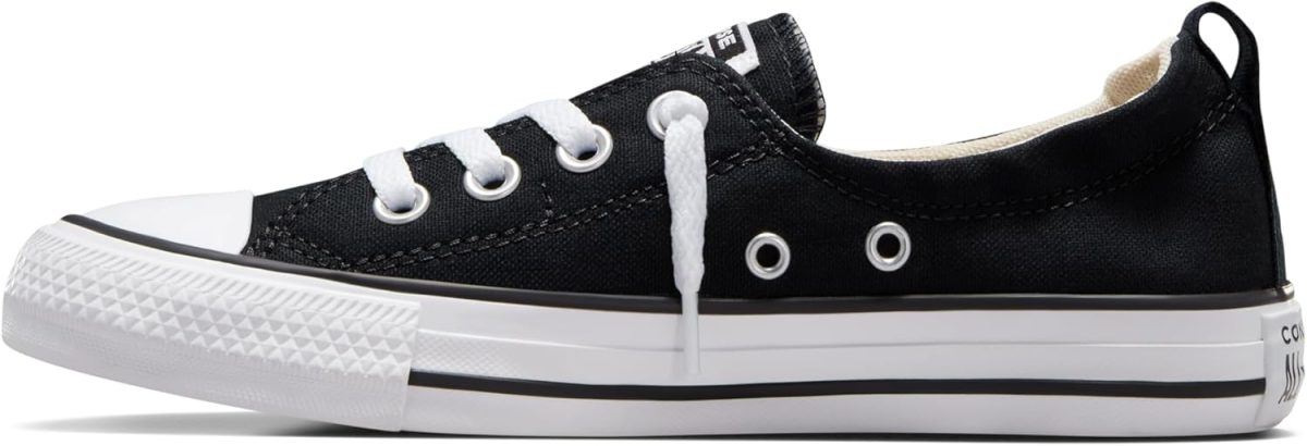 ⁦حذاء رياضي نسائي Converse Chuck Taylor All Star Shoreline رياضي/أزرق داكن بأربطة⁩ - الصورة ⁦4⁩