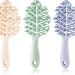 فرشاة فروة الرأس، فرشاة شامبو سيليكون بمقبض واطراف سيليكون ناعمة، فرشاة شامبو لتدليك فروة الرأس، مشط للعناية بالرأس ومقشر فروة الرأس يزيل القشرة
