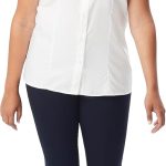 فرنش توست قميص اوكسفورد باكمام قصيرة للبنات