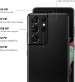 ⁦SAMSUNG Galaxy S21 Ultra 5G SM-G998B/DS 512GB 16GB RAM International Version - Phantom Black (Renewed)⁩ - الصورة ⁦4⁩