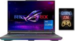 اسس لابتوب روج ستريكس G16 للالعاب 2023 بشاشة 16.1 انش FHD + 165Hz كور i7-13650HX 16GB 512GB انفيديا جيفورس RTX 4060 8GB بطاقة رسومات RGB خلفية مفتاح انجليزي ويندوز 11 رمادي مع اقتباسات العاب نيون